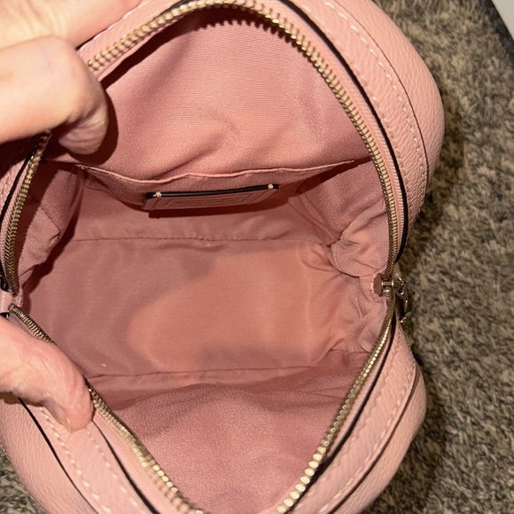 Coach pink pebbled leather “Andi” backpack NWT. - Picture 6 of 8